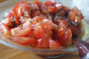 Torsk med tomatsalat 
